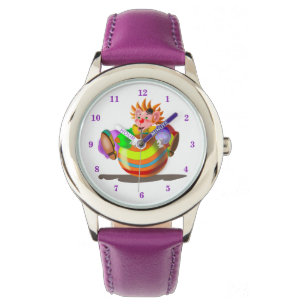 Montre amusante avec Happy Clown