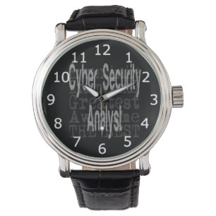 Montre Analyste de sécurité informatique Extraordinaire