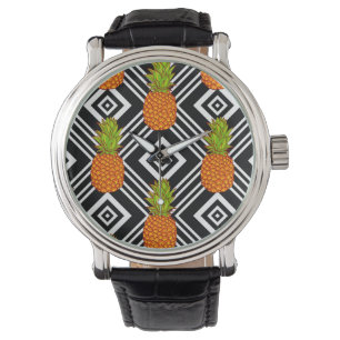 Montre Ananas géométriques