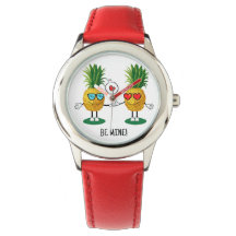 Ananas personnalisé Emoji amour couple