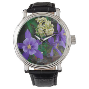 Montre Ancolies Mutantes Fleurs Sauvages