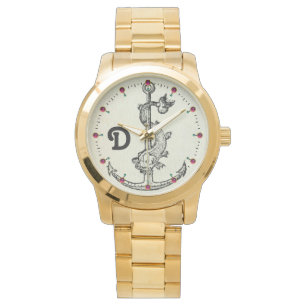 MONTRE ANCRE AVEC MONOGRAMME NAUTIQUE DU POISSON