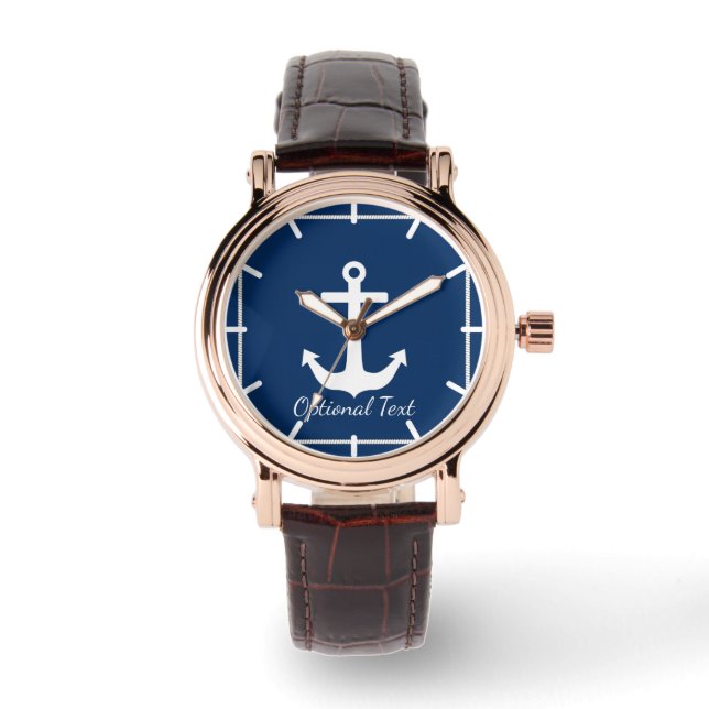 Montre Ancre en corde Frame Nautique (Recto)