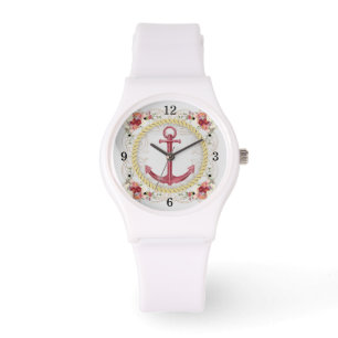 Montre Ancre nautique & Floral Roseate SportWatch