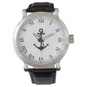 Montre Ancre noire classique
