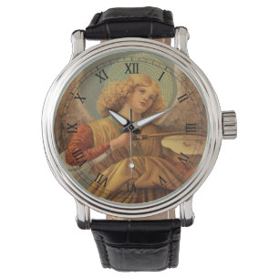 Montre Ange de la Renaissance jouant du violon Melozzo da