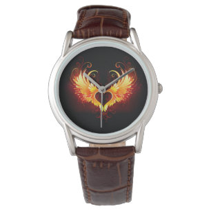 Montre Angel Fire Heart with Wings