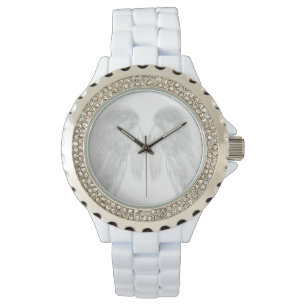 Montre ANGEL WINGS Blanc Personnalisable