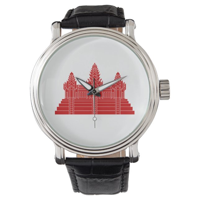 Montre Angkor Vat Ver.2.0. Temple khmer (devant)