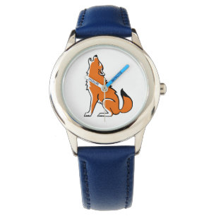 Montre Animal en voie de disparition - WOLF rouge - Guerr