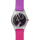Animal Motif Purple Girl Rose Chic Peace Love
