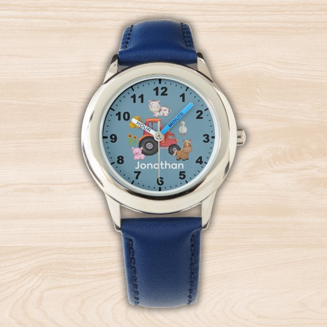 Montre Animales y Tractor de la Granja Niños (Créateur téléchargé)