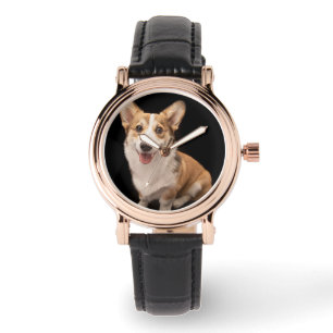 Montre Animaux de bébés cutest   Corgi Puppy Smile