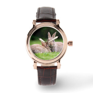 Montre Animaux de bébés cutest Lapins de lapin sauvage