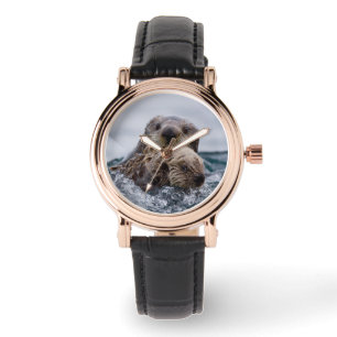 Montre Animaux de bébés cutest   Otter Baby & Mère