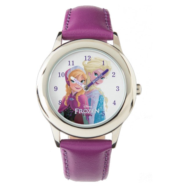 Montre Anna et Elsa | Mains de retenue (devant)