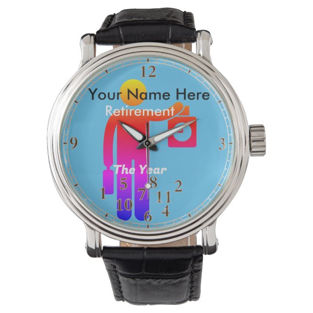 Montre Année de retraite (devant)