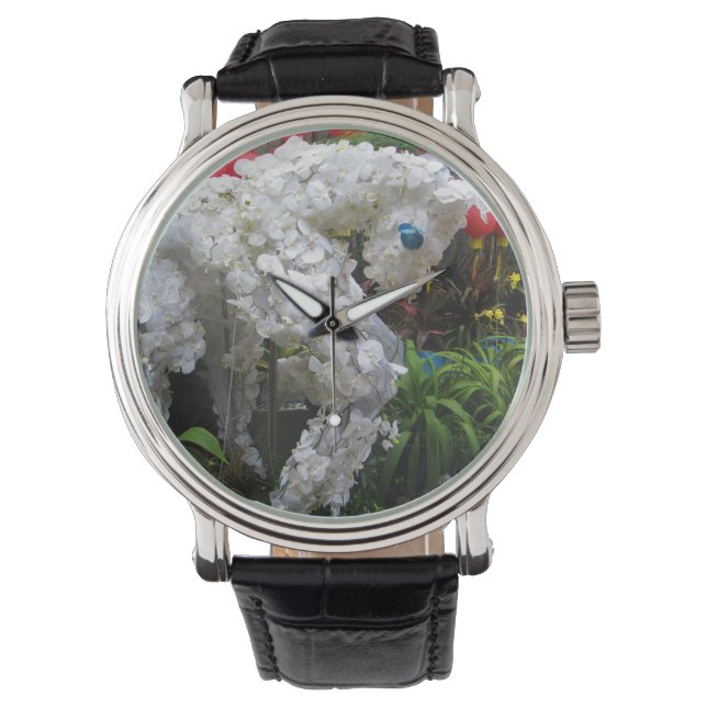 Montre Année du cheval | 春 節 馬 ... Topiary chinois (devant)