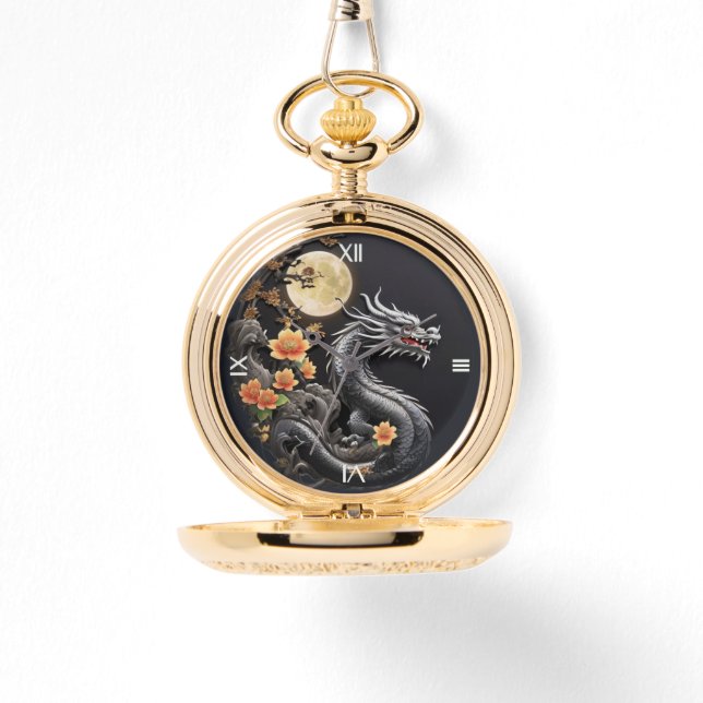 Montre Année du dragon *FALL Pocket Watch (Recto)