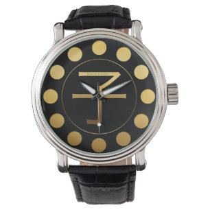 Montre Année Rat Chinoise Idéogramme Or Zodiac Anniversai