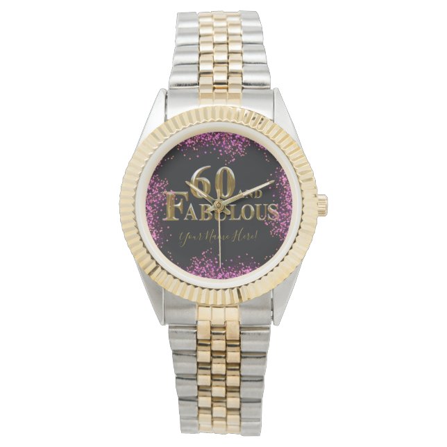 Montre Anniversaire 60 ans (devant)