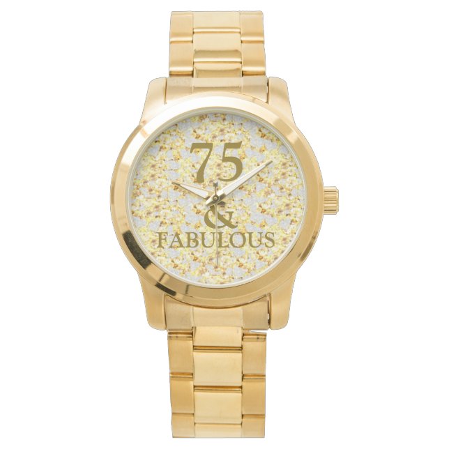 Montre Anniversaire 75 ans (devant)