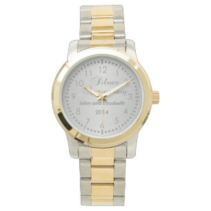 Montre Anniversaire de l'argent