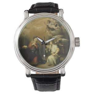 Montre Annonciation Marie et Archange Gabriel Beaux-Arts