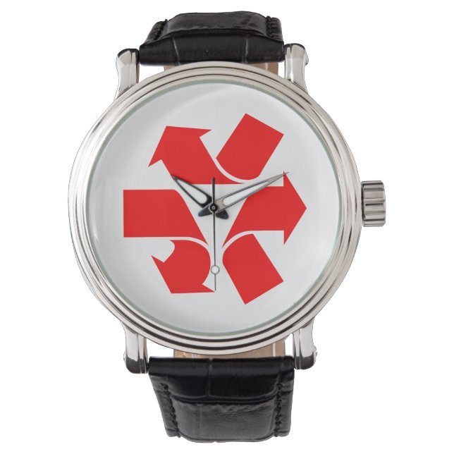 Montre Annuler le recyclage du symbole (devant)