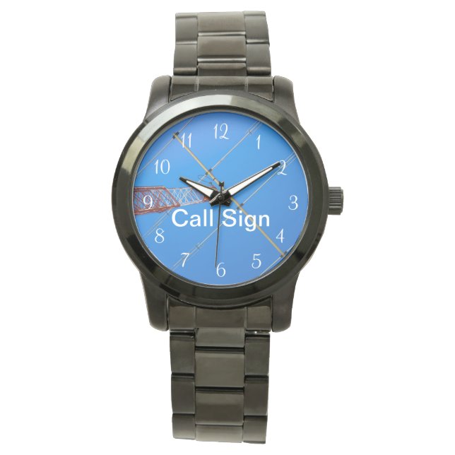 Montre Antenne et indicatif d'appel du faisceau cool (devant)