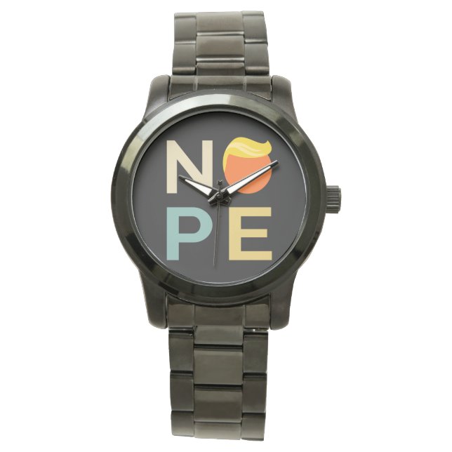 Montre Anti-Trump - Nope Edition III (devant)