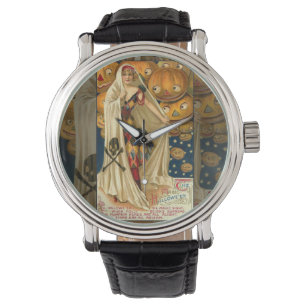 Montre Antique Halloween Jack-o'-lantern Costume Femme