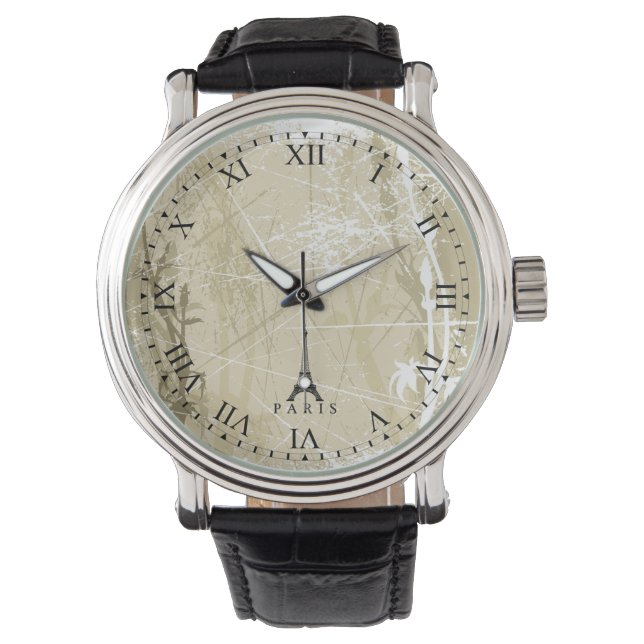 Montre Antique Visage romain Perdu Paris Montre-poignet (devant)