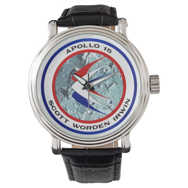 Montre Apollo 15 insignes (devant)