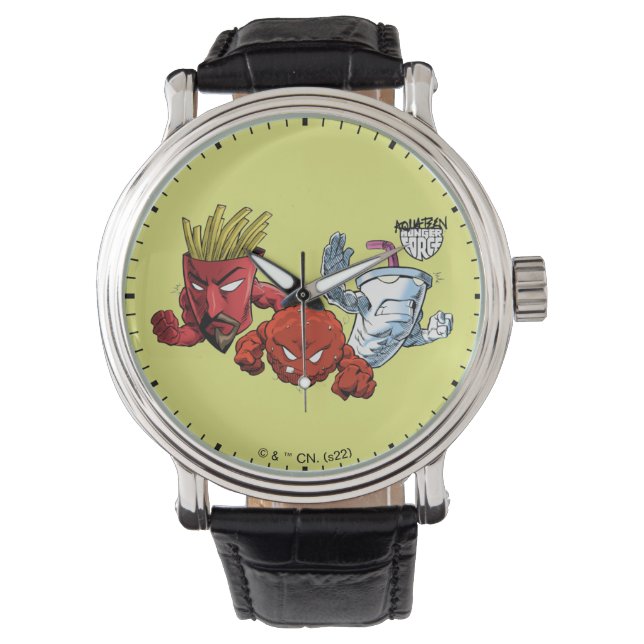 Montre Aqua Ado Force de la faim Anime Graphisme (devant)
