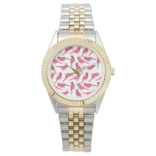 Montre Aquarelle cardinale ou cardinale du Nord