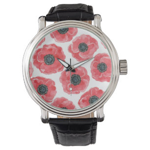 Montre Aquarelle des papillons