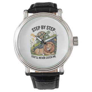 Montre Aquarelle Tortue de Noël