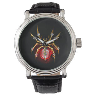 Montre Araignée en vapeur noire