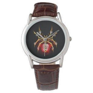 Montre Araignée en vapeur noire