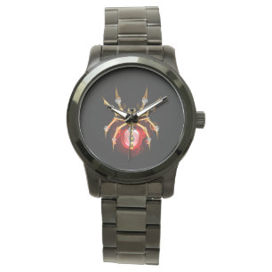 Montre Araignée en vapeur noire