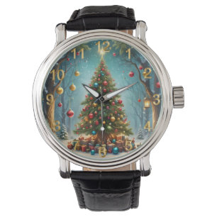 Montre Arbre de Noël Lumineux,