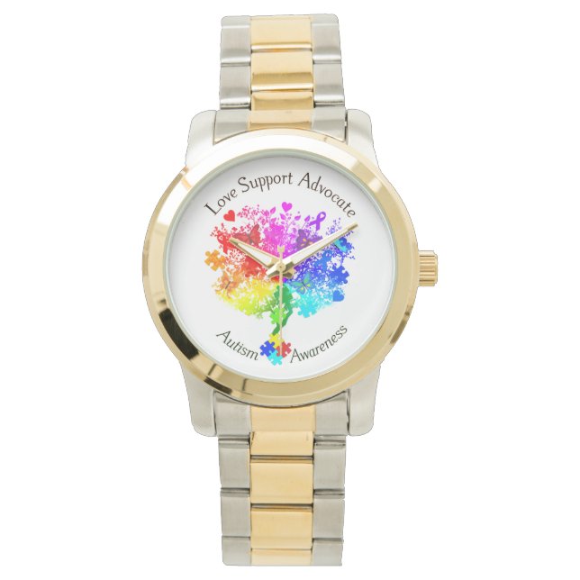Montre Arbre de spectre autistique (devant)