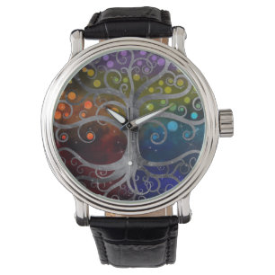 Montre Arbre de vie Arbre de la Swirl