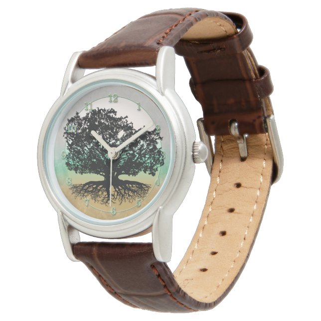 Montre ARBRE DE VIE Ciel et Terre (Incliné)