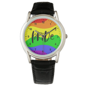 Montre Arc-en-ciel de la fierté moderne
