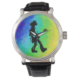 Montre Arc-en-ciel de la guitare des Boogie Nights de New