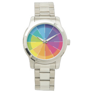 Montre Arc-en-ciel Puriste et clair