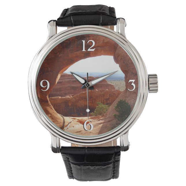 Montre Arche de partition au Parc national des Arches (devant)