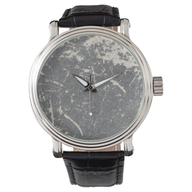 Montre Ardoise, Pierre, Géologie des roches naturelles (devant)